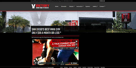Victory MMA & Fitness Logo