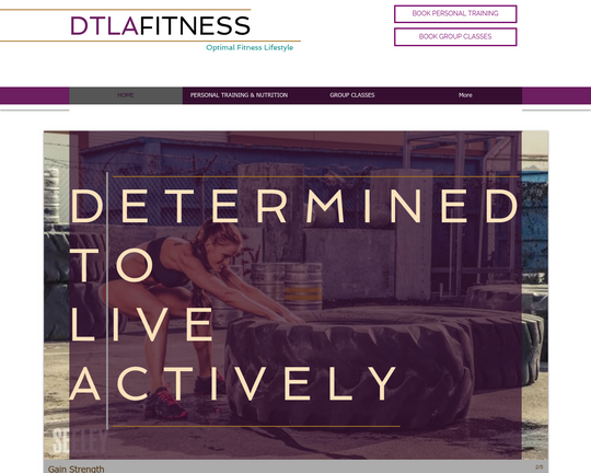 DTLA Fitness Logo