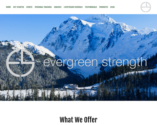 Evergreen Strength Logo