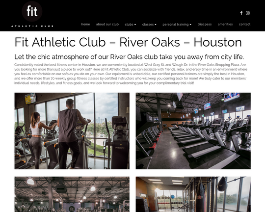 Fit Athletic (River Oaks, Houston) Logo