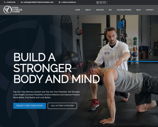 Hybrid Fitness Training Logo