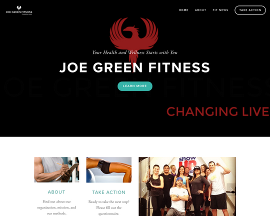 Joe Green Fitness Logo