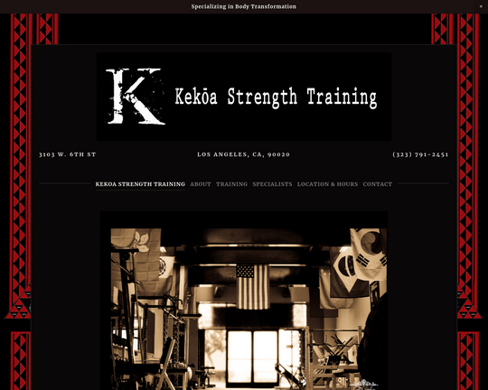 Kekoa Strength Training Logo