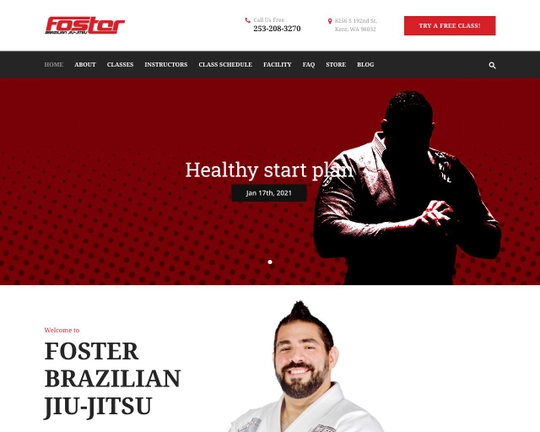 Foster Brazilian Jiu-Jitsu Logo