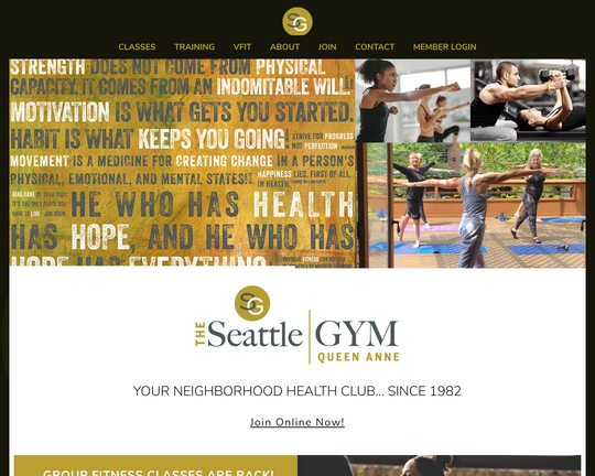 The Seattle GYM Logo