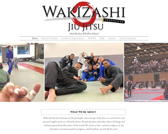 Wakizashibjj.com Logo